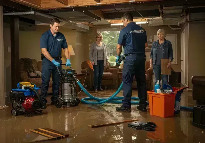 Basement Water Extraction and Removal Techniques process in Howard City, MI